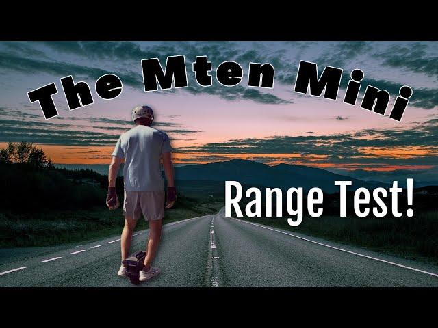 I Did a Mten Mini Range Test So You Don't Have To!