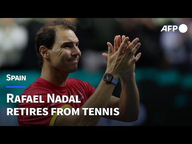 Nadal retires from tennis after 23 years | AFP