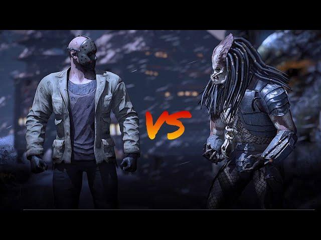 MORTAL KOMBAT X - JASON VOORHEES VS PREDATOR (HARD)