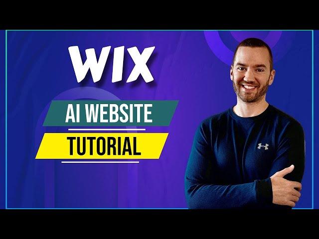 Wix AI Website Builder Tutorial 2024 (How To Use Wix AI Website Builder)