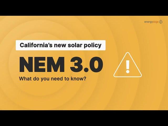 California's new solar policy: what you need to know