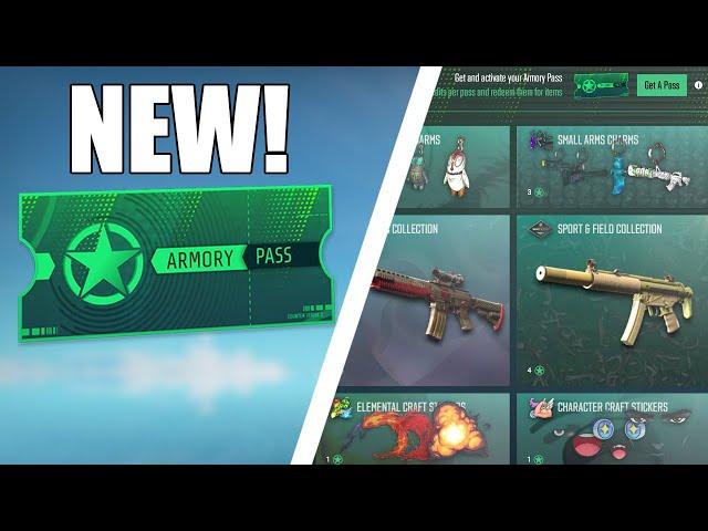 CS2'S FIRST OPERATION UPDATE IS HERE!! (100 NEW SKINS!!!) (NEW ARMORY UPDATE)