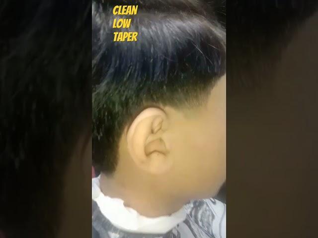 Clean low taper...