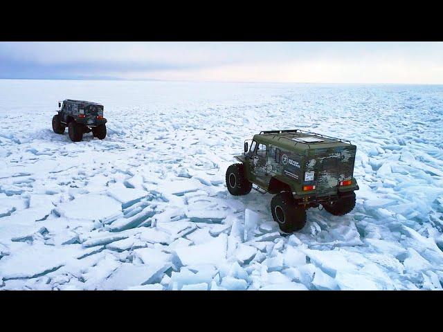 МОНСТРЫ на ПНЕВМО! ВЕЗДЕХОД-БОЛОТОХОД СЕВЕР! УБИЙЦА ШЕРП?! или ПРОХОДИМЕЦ АВТОНОМКА?