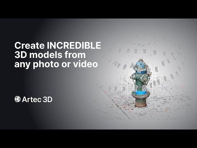 New: Create INCREDIBLE 3D models from any photo or video