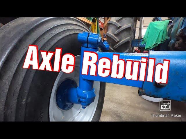 Ford 5000 Restoration - Steering - Axle Rebuild