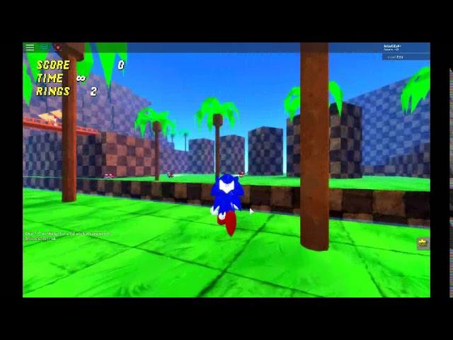 Roblox: Sonic Roblox Blast (Sonic roblox fangame)