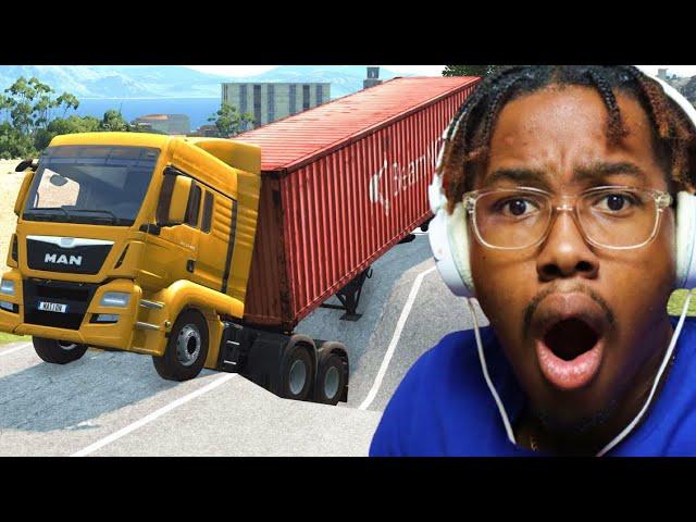 CARS VS MASSIVE POTHOLES | WILL I SURVIVE?