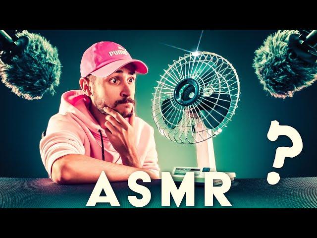 Can I trigger your ASMR with..? a FAN ️