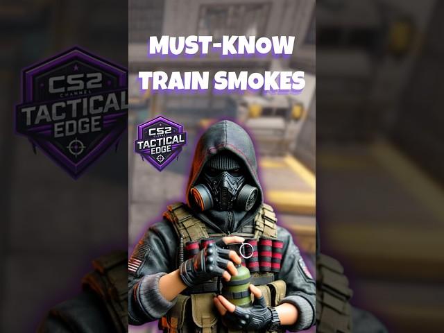 Must-Know Smokes for Bombsite A   | Train CS2 #cs2smokes #cs2 #cs2strategy #trainguide