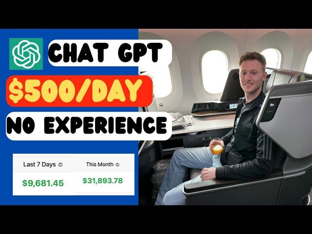 Easy Way To Make Money With ChatGPT For Beginners In 2024! ($500/day)