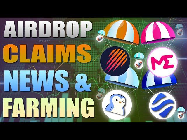  Airdrop Claims - News and Farming  Do Not Miss This One 