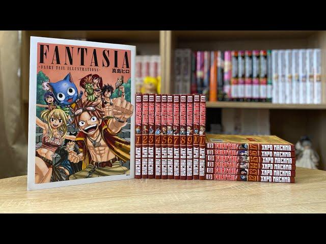 Обзор на мангу и артбук Фейри Тейл│Fairy Tail manga and artbook review #обзорманги #fairytail