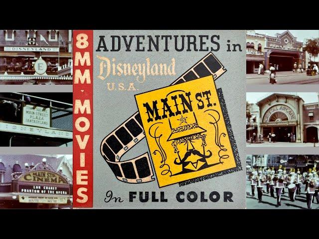 Adventures in Disneyland | Main Street USA 1960 | 8mm film