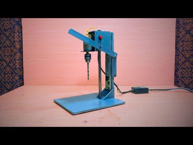 Automatic mini drilling machine from PVC! Very helpful