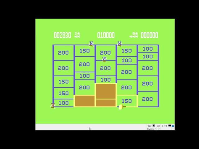 Commodore 64, Emulated, Pesky Painter, 5980 points