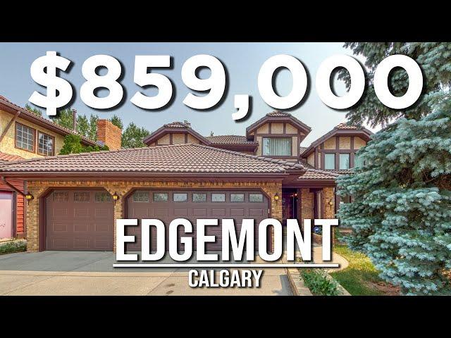 Tour this $859,000 Executive Home Backs onto Ravine in Edgemont! | Calgary Homes For Sale