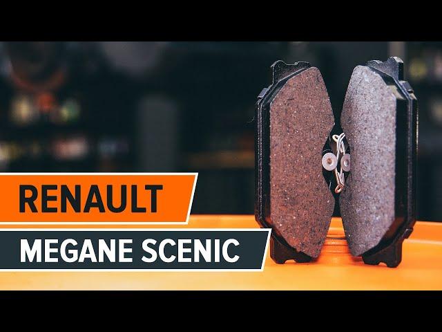 Как заменить передние тормозные колодки на RENAULT MEGANE SCENIC [ВИДЕОУРОК AUTODOC]