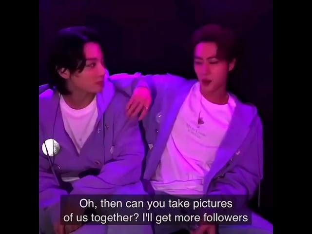 Jungkook wants to kiss Jin.  #jinkook #kookjin #jin #jungkook #bts