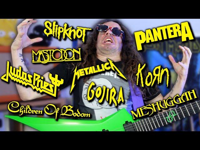 The 30 Most Iconic METAL RIFFS Of All Time (w/ Tabs!)