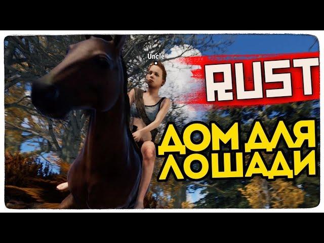 ДОМ ДЛЯ ЛОШАДИ! ИГРОКИ БЫЛИ В ШОКЕ! ● RUST #58