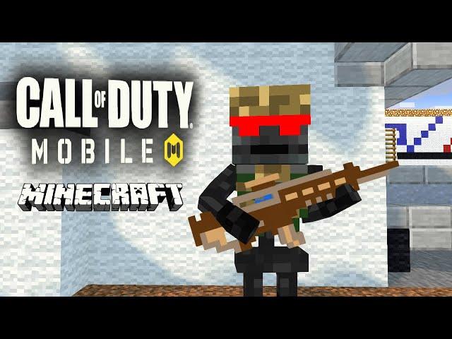 Monster School : CALL OF DUTY MOBILE CHALLENGE - Minecraft Animation