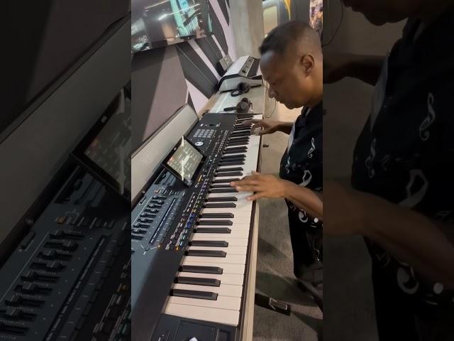 Kris Nicholson Test Drives The Korg PA5X For The First Time at Namm 2024