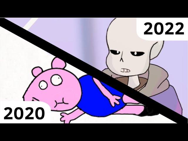 Improvement meme | Animation improvement 2020-2022