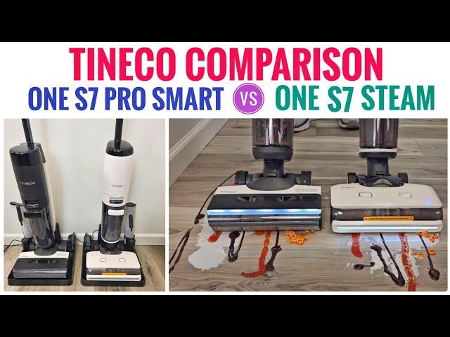 Tineco Floor One S7 PRO Smart vs Tineco Floor One S7 Steam Floor Cleaner Comparison