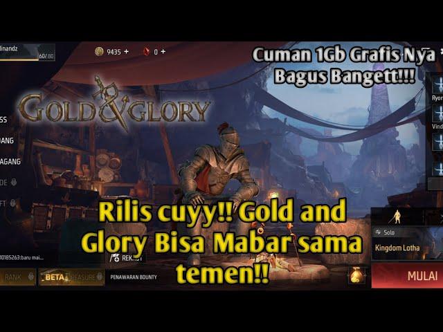 Rilis Cuyy! Seru banget!! Gold and Glory Bisa Mabar Sama Temen!!|| Gold and Glory Indonesia