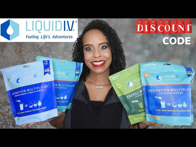 LIQUID IV REVIEW AND TASTE TEST WITH RJ | JackieNaturals