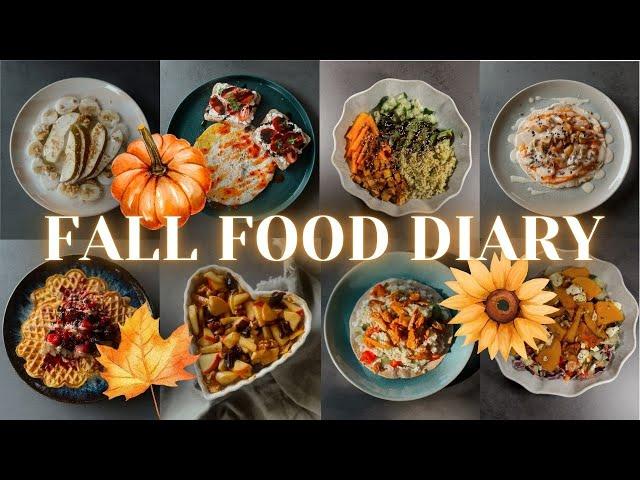 FOOD DIARY - Herbst Edition (ganz viele Kürbis-Rezepte!) ‍🟫