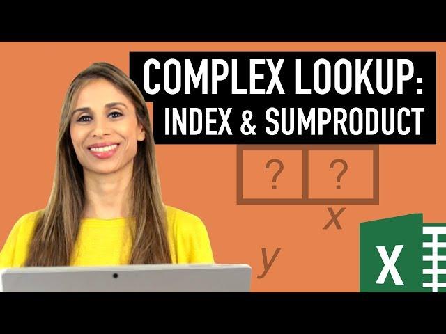 Excel Complex Lookup: Find Header based on Lookup Criteria in Matrix with INDEX & SUMPRODUCT