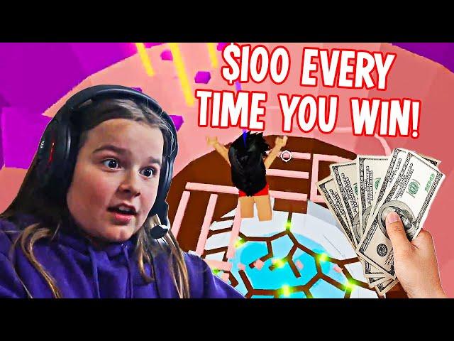 PLAYING  TOWER OF HELL!! **$100 PER WIN** | JKREW GAMING