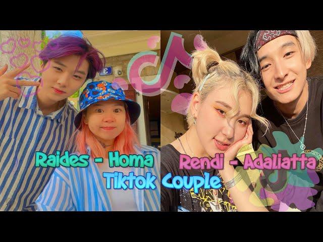 Tiktok Couples Rendi_popping And Adaliatta VS Raides And Homa #1 |Tiktok  Lovely Moments