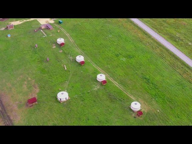 ЮРТОЧНЫЙ ЛАГЕРЬ за неделю/Собираем юрту у Красноярского моря/Современные юрты