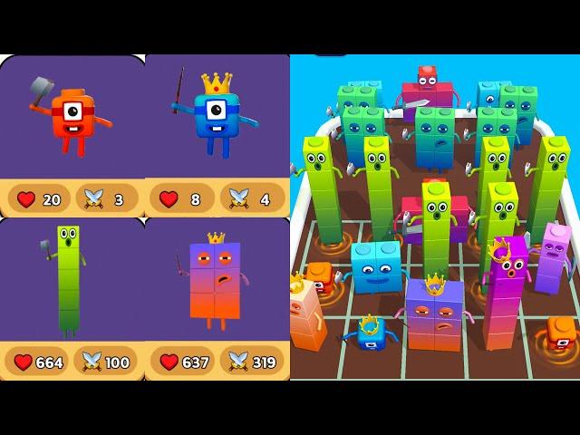 MERGE NUMBER CUBE: FAM RUN Merge Battle GamePlay - iOS, Android Part 1