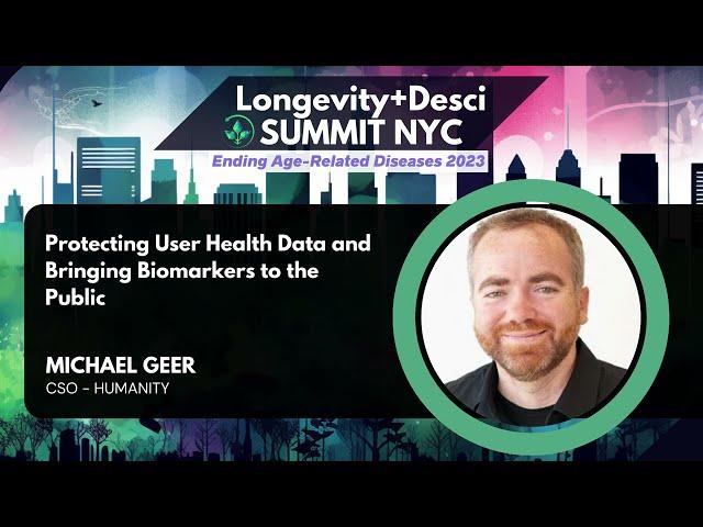 Protecting User Health Data and Bringing Biomarkers to the Public: Michael Geer at EARD 2023