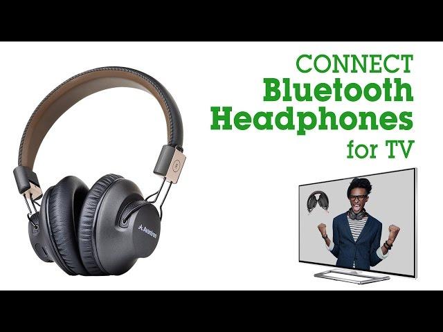 Avantree How to - Bluetooth headphones for TV, LOW LATENCY Headset for no audio delay, Audition Pro