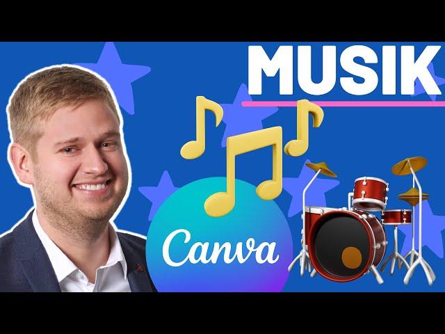 Musik und Audio in Canva einfügen - So funktioniert's!