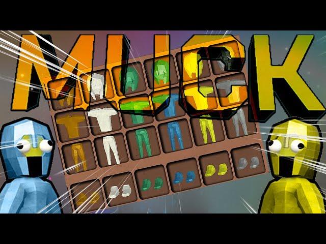 Обзор Брони MUCK - Какая броня лучше? (Гайд по Muck)