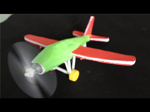 How to make an Electric Airplane | Paper Airplane