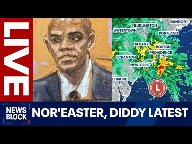 LIVE | Psychologist testifies at Diddy trial, nor'easter will drench NYC l FOX 5 News Block