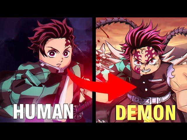 Becoming DEMON KING TANJIRO In This DEMON SLAYER GAME.. |  Project Slayers