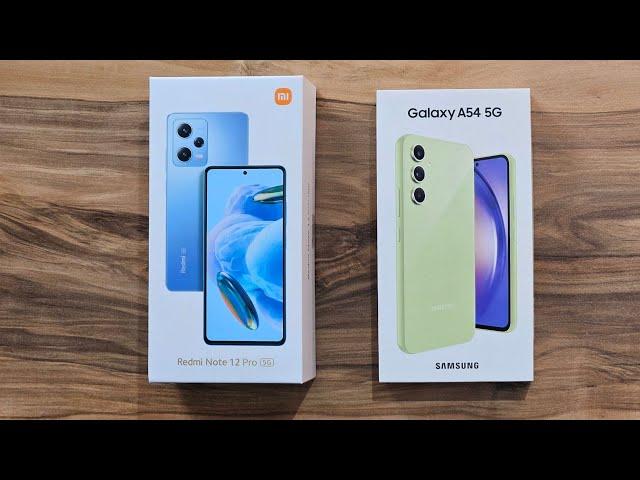 Samsung Galaxy A54 vs Xiaomi Redmi Note 12 Pro