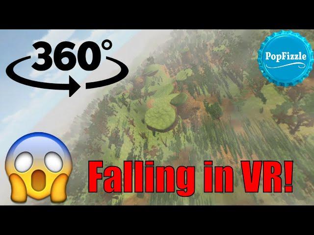 360 Video || Falling in VR || Horror Animation