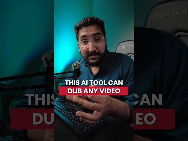 How To Dub Any Video Using Ai? #elevenlabs #dubbing #aidubbing