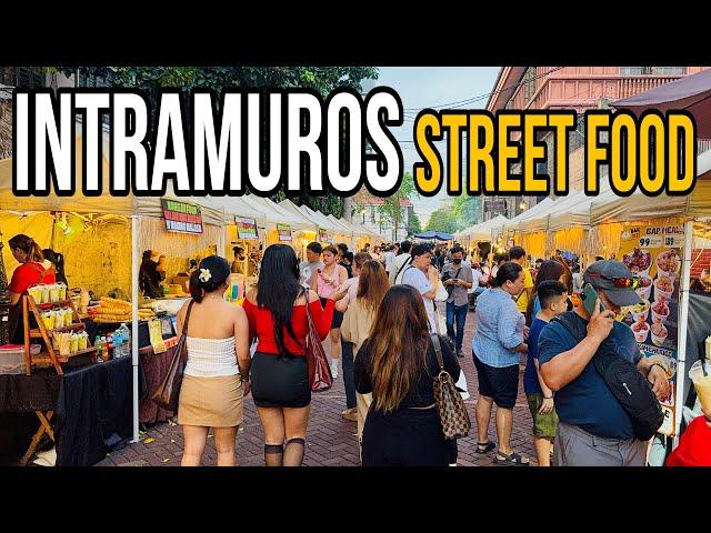 Philippines Street Food in INTRAMUROS | THE BEST Food Tour of Manila’s Historic Walled City!