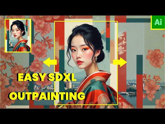 THE SIMPLE SDXL OUTPAINTING YOU WILL EVER NEED!