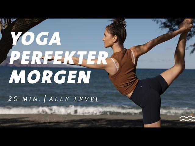 Yoga Morgenroutine für alle Level | Herzöffner & Balance | 20 Min. Perfekter Morgen ️